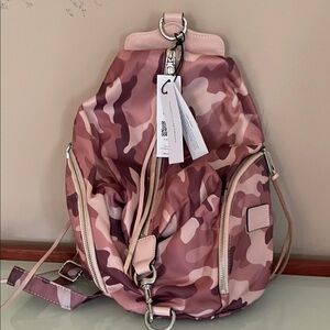 Rebecca Minkoff Pink Camouflage Backpack